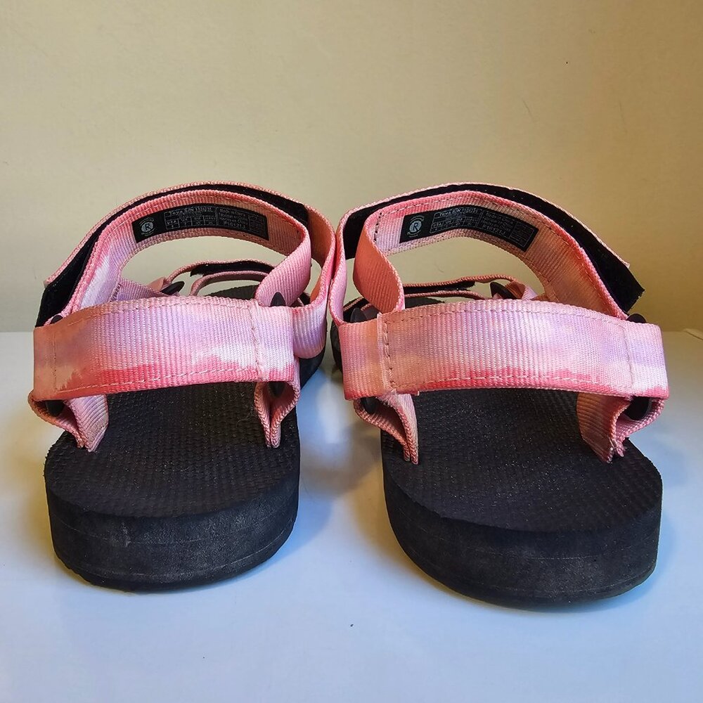 Teva Women's Original Universal Tie Dye Sandals Sorbet Pink Size 9 1124231 - Picture 6 of 8